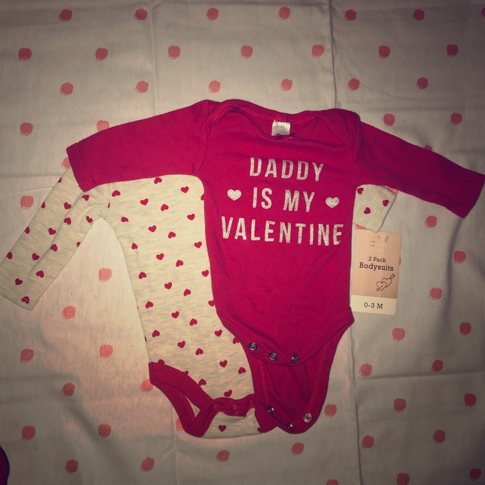 ❌SOLD❌ 2 piece baby girl onesie set
